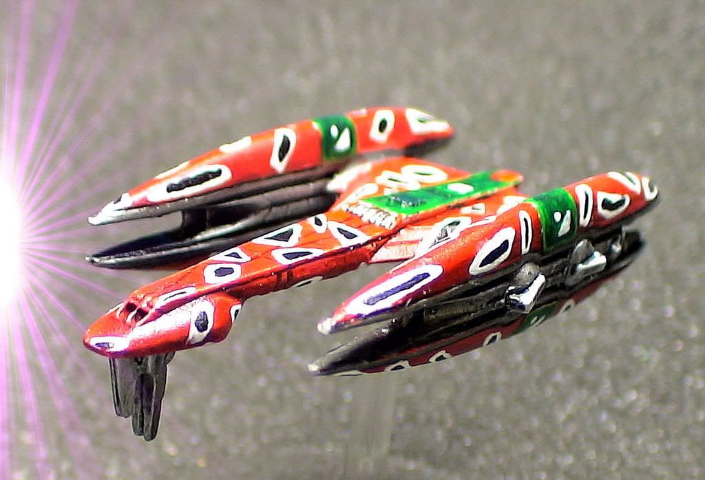 My old A Call to Arms Babylon 5 works (Narn Regime) Spellscape Miniatures